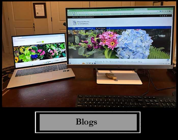 We build and maintain blogs for florists