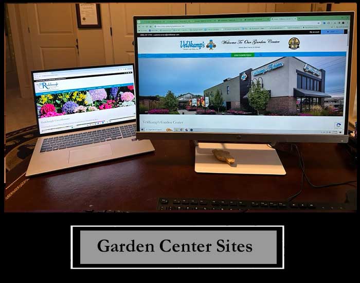 We Build Garden Center Websites for Flower Shops