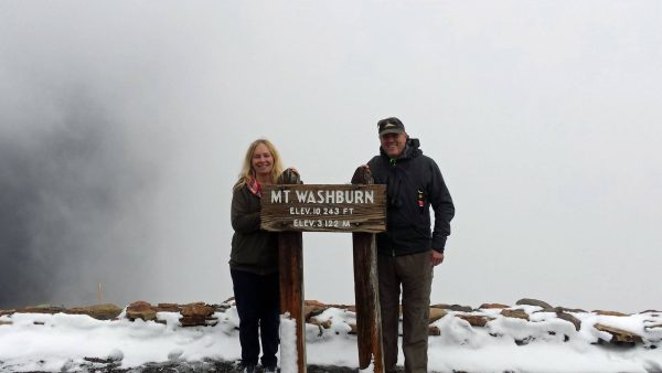 Mark Lein, Janice Lein, Mount Washburn Yellowstone National Park