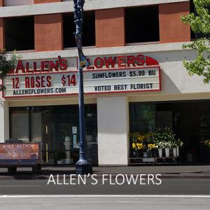 Allen's Flowers, San Diego Florist, Flyline Search Marketing Client